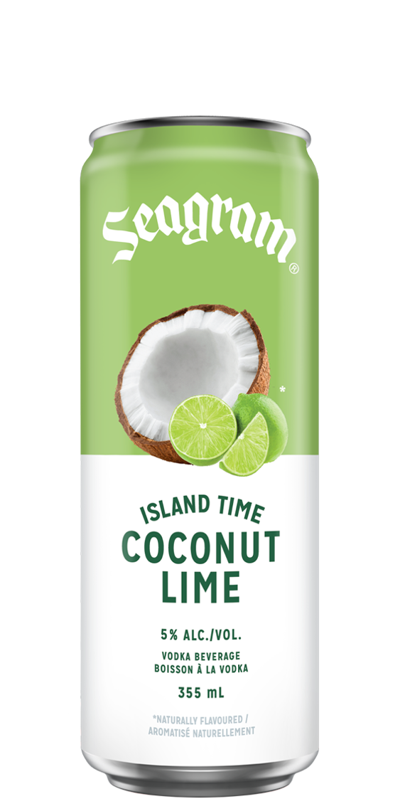 Products » Seagram Coolers & Cider » Island Time Coconut Lime « Carlsberg Group