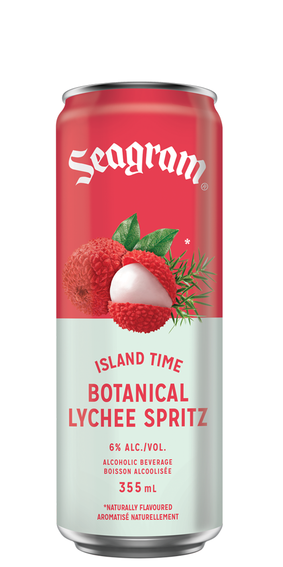 Products » Seagram Coolers & Cider » Island Time Botanical Lychee Spritz « Carlsberg Group